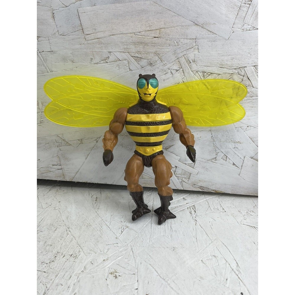Vintage Buzz Off He-Man Masters of the Universe Action Figure ONLY 1983 Bee MOTU